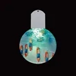 Full Color Holiday Light Acrylic Ornament | https://www.bestnamebadges.com