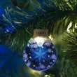 Snowflake LED Acrylic Light Ornament | https://www.bestnamebadges.com
