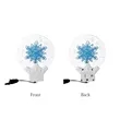Snowflake LED Acrylic Light Ornament | https://www.bestnamebadges.com