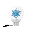 Snowflake LED Acrylic Light Ornament | https://www.bestnamebadges.com