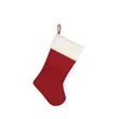 Velvet Christmas Stockings | https://www.bestnamebadges.com