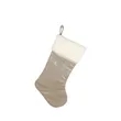 Velvet Christmas Stockings | https://www.bestnamebadges.com