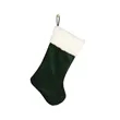 Velvet Christmas Stockings | https://www.bestnamebadges.com
