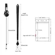 Custom Retractable Badge Lanyard with ID Card Holder | https://www.bestnamebadges.com