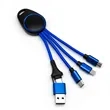 Luminous logo 4 in 1 Fast Charging Cable | https://www.bestnamebadges.com
