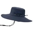 Wide Brim Fisherman Sun Hat | https://www.bestnamebadges.com