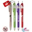 Closeout Elegant Spring Stylus Click Promo Pen - No Minimum | https://www.bestnamebadges.com