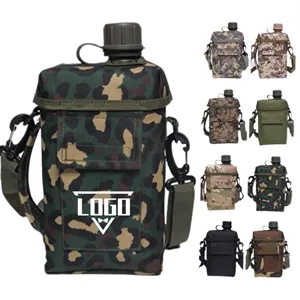 Outdoor Large Capacity Tactical Sling Water Bottles