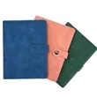 Customizable A5 PU Leather Loose-Leaf Business Notebook | https://www.bestnamebadges.com