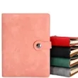 Customizable A5 PU Leather Loose-Leaf Business Notebook | https://www.bestnamebadges.com