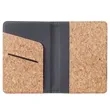 Customizable Logo Portable Cork Passport Case ID Holder | https://www.bestnamebadges.com