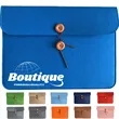 Felt Multifunctional Protective Cover Document Storage Bags | https://www.bestnamebadges.com