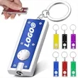 Compact LED Flashlight Keychain For Promotional Use In Stock | https://www.bestnamebadges.com