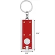 Compact LED Flashlight Keychain For Promotional Use In Stock | https://www.bestnamebadges.com