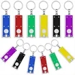 Compact LED Flashlight Keychain For Promotional Use In Stock | https://www.bestnamebadges.com