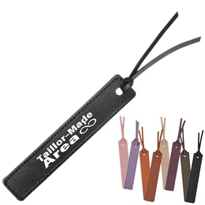 Personalized Handmade Leather  Black Bookmarks