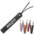 Personalized Handmade Leather  Black Bookmarks | https://www.bestnamebadges.com