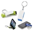 Keychain Phone Stand With Screen Cleaner Custom Logo Stock | https://www.bestnamebadges.com