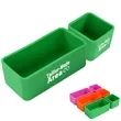 1 Square and 1 Rectangular Silicone Bento Box Dividers Kits | https://www.bestnamebadges.com