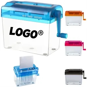 Mini Manual Shredder Office Portable Paper Cutter Fits A6