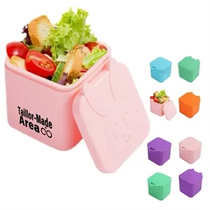 4Oz. Dip Containers With Lids Silicone Snack  Box
