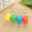 LED Light Up Car Keychain with Customizable Logo In Stock | https://www.bestnamebadges.com
