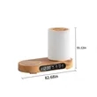 Versatile Clock Speaker Wireless Humidifier Aroma Diffuser | https://www.bestnamebadges.com