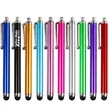 Portable Touchscreen Universal Stylus  Black Pens | https://www.bestnamebadges.com