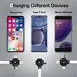 Charging Cable Phone Stand with Adjustable Viewing Angle | https://www.bestnamebadges.com