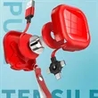 Charging Cable Phone Stand with Adjustable Viewing Angle | https://www.bestnamebadges.com