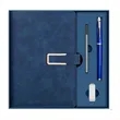 A5 Notebook Pen And USB Flash Drive Gift Box Set | https://www.bestnamebadges.com