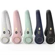 LCD Display USB Powered 5-Speed Foldable Neck Fan | https://www.bestnamebadges.com