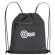 RejuVe MILANO Recycled Heather Drawstring Bag | https://www.bestnamebadges.com