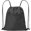 RejuVe X-PAK Recycled Heather Drawstring Bag | https://www.bestnamebadges.com