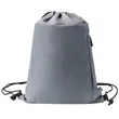 RejuVe MOTO Recycled Heather Drawstring Bag | https://www.bestnamebadges.com