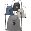 RejuVe X-PAK Recycled Heather Drawstring Bag | https://www.bestnamebadges.com