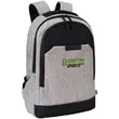 RejuVe X-PAK Recycled Heather Executive Backpack | https://www.bestnamebadges.com