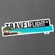 Large Vinyl Die Cut Sticker with Pull Tab | https://www.bestnamebadges.com