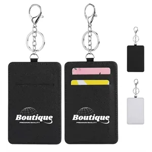 Portable  Work Card Holders Keychain