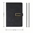 Leather Journals Hardcover Work Note Taking Diary | https://www.bestnamebadges.com