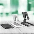 Foldable Portable Cell Phone Holder Universal Desk Stand | https://www.bestnamebadges.com