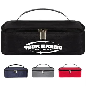 Reusable Portable Thermal Insulated Cooler Bag Lunch Box