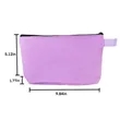 Custom Printed Zipper Canvas Pencil Case Cosmetic Bag | https://www.bestnamebadges.com