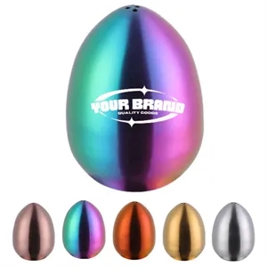 Stainless Steel Egg-Shaped Upright Spice Bottle