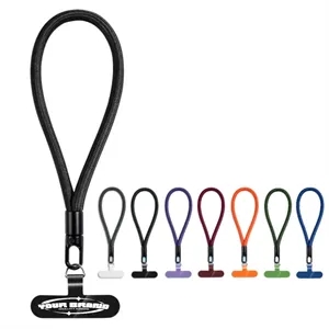 Custom Neck Anti-lost Nylon Phone Lanyard