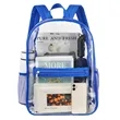 Heavy Duty Security Clear PVC School Backpack(Ocean) | https://www.bestnamebadges.com