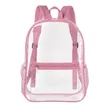 Heavy Duty Security Clear PVC School Backpack(Ocean) | https://www.bestnamebadges.com