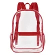 Heavy Duty Security Clear PVC School Backpack(Ocean) | https://www.bestnamebadges.com