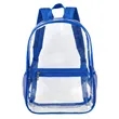 Heavy Duty Security Clear PVC School Backpack(Ocean) | https://www.bestnamebadges.com