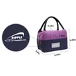 Custom Waterproof Canvas Insulated Lunch Bag | https://www.bestnamebadges.com